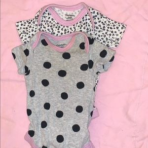 Two Gerber onesies